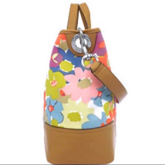 COACH HADLEY FLORAL PRINT DUFFLE - Picture 2 of 14